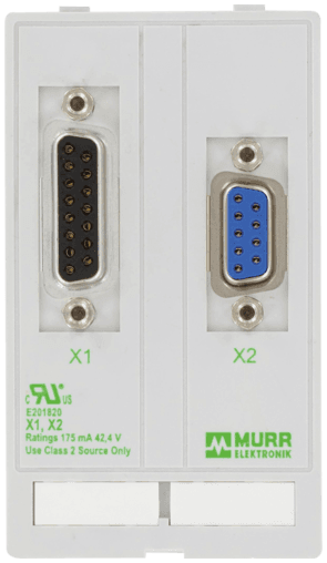 Murr Elektronik 4000-68000-0300000 4000-68000-0300000 Murrelektronik - MODLINK MSDD DATA INSERT, 1xSUB-D9 female/male + 1xSUB-D15 female/male 4000-68000-0300000 on Applied Automation
