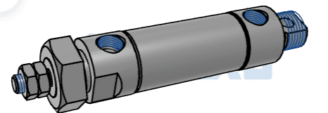 AirTAC NPB2X12SCAT AirTAC NPB2X12SCAT - Inch round line cylinder, double acting single rod, 2 inch Bore,12 inch Stroke, with magnet, NPT, Rear pivot mount NPB2X12SCAT on Applied Automation