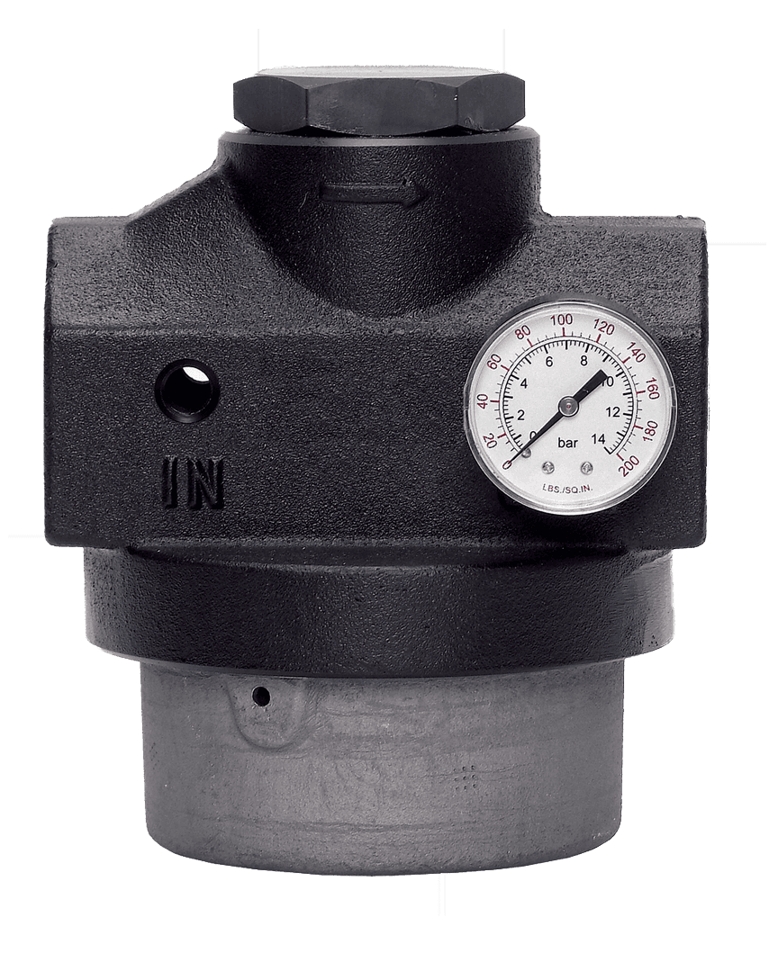 ROSS Controls 5211B8027 Remote Pilot Regulator High-Capacity Series, Diaphragm, Self-Relieving, Remote Pilot, Standard Flow, 0-200 (0-13.8) Pressure Range, 0-200 (0-13.8) Gauge, Port 1 Threaded 1-1/2", Port 2 Threaded 1-1/2", NPT 5211B8027 on Applied Automation