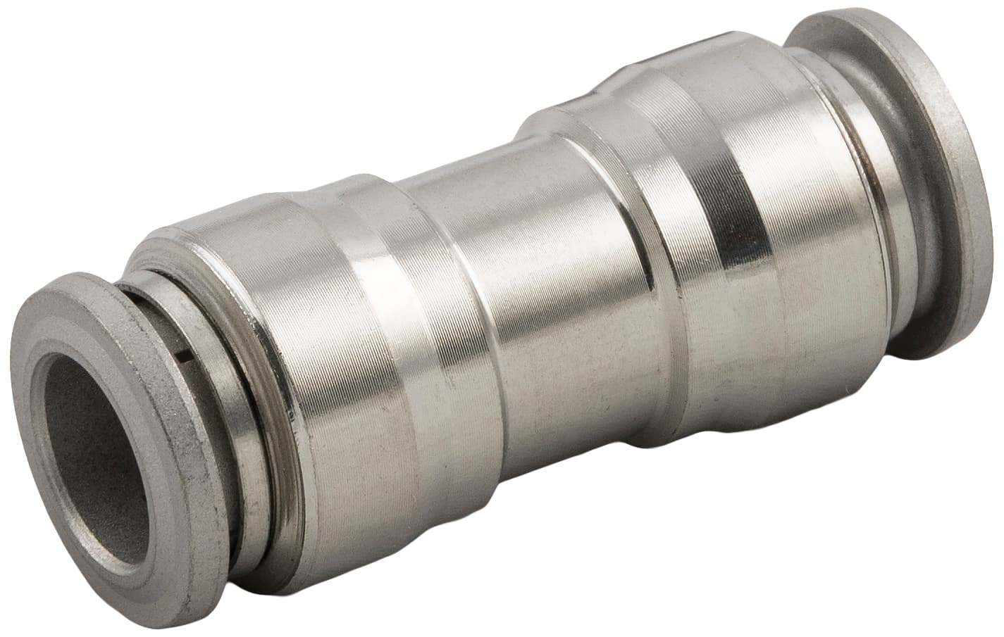 Clippard PQC-SU12-BLK ST STL Straight Union 3/8" Tb PQC-SU12-BLK on Applied Automation