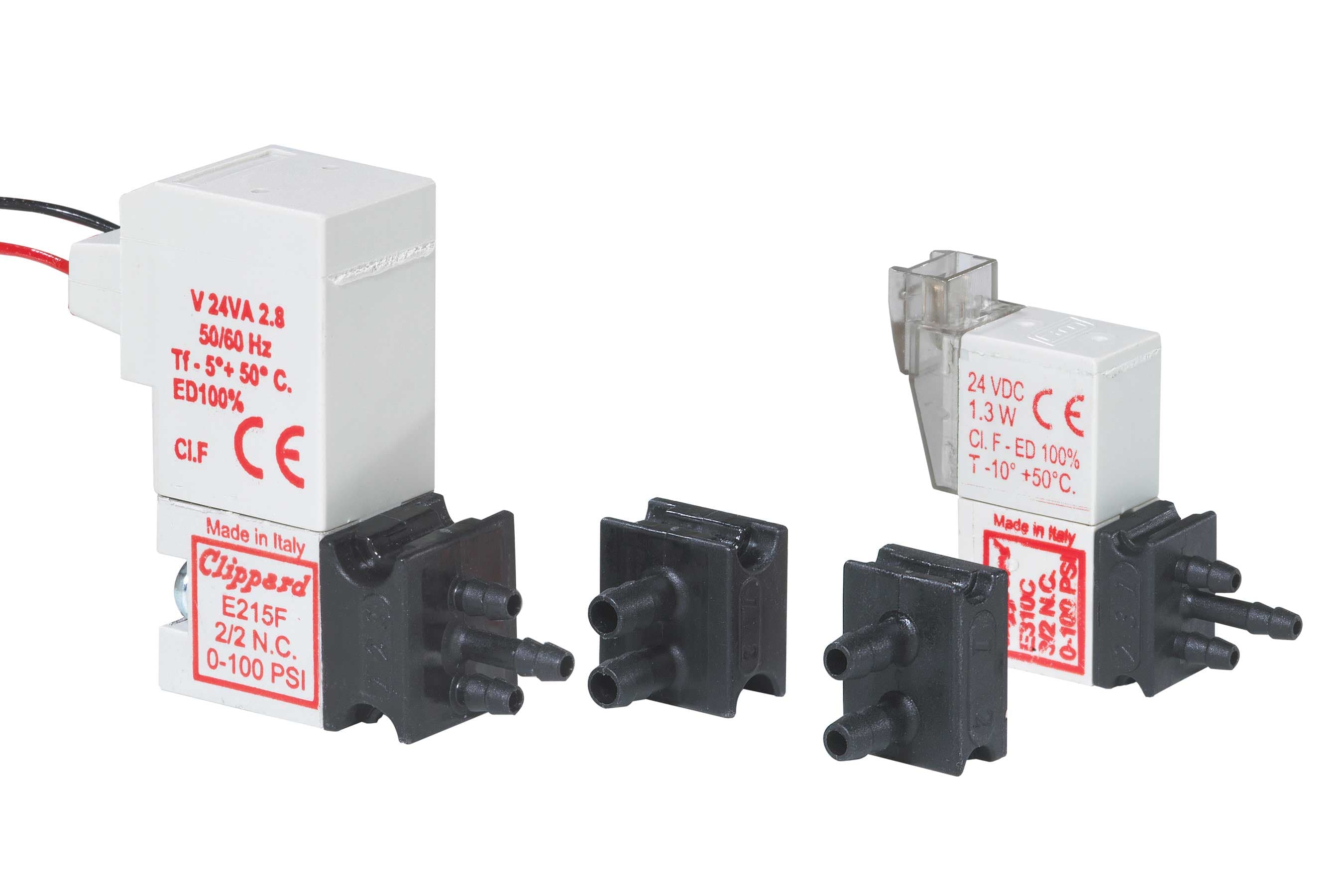 Clippard BP10-2HV 10 mm Manifold with 2 4mm O.D. Barbs with Mounting Screws BP10-2HV on Applied Automation