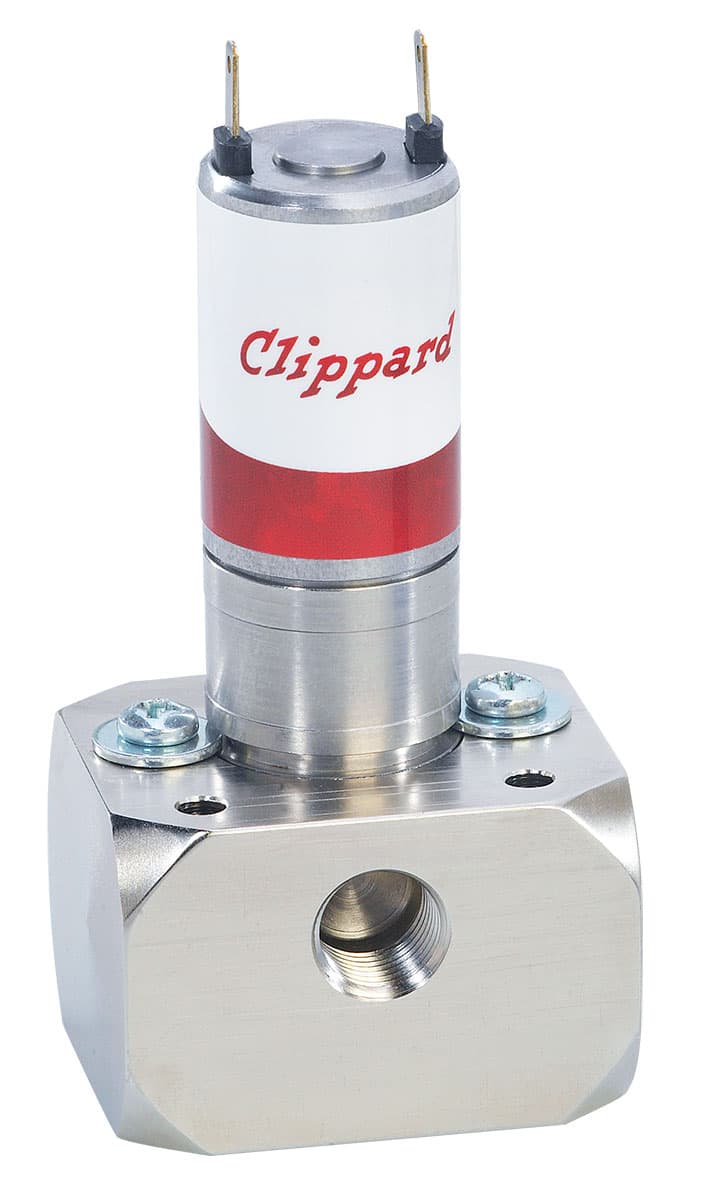 Clippard DT-2M-12 DV 2-Way Valve, Spade Term., Manifold Mount, 100 l/min @ 50 psig, 12 VDC DT-2M-12 on Applied Automation