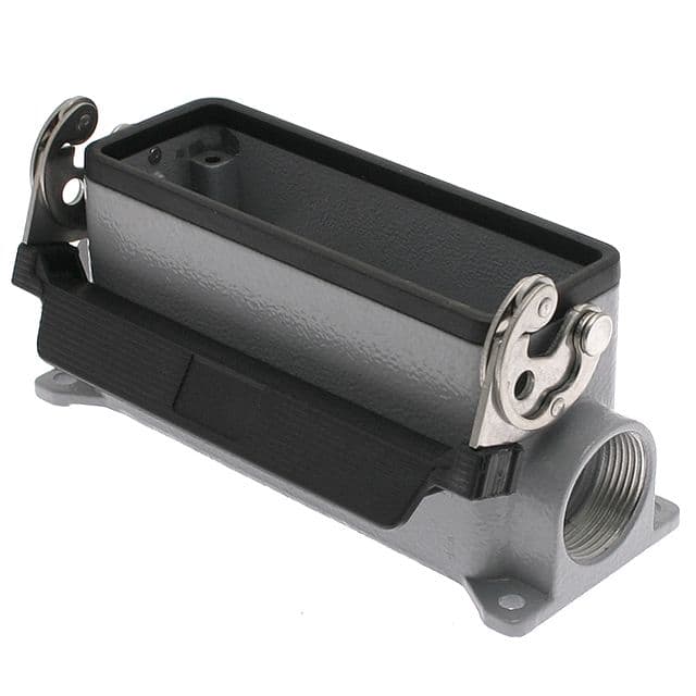 Mencom CHP-24L2 Standard, Rectangular Base, Single Latch, Surface mount, size 104.27, 2 Side PG21 cable entries CHP-24L2 on Applied Automation