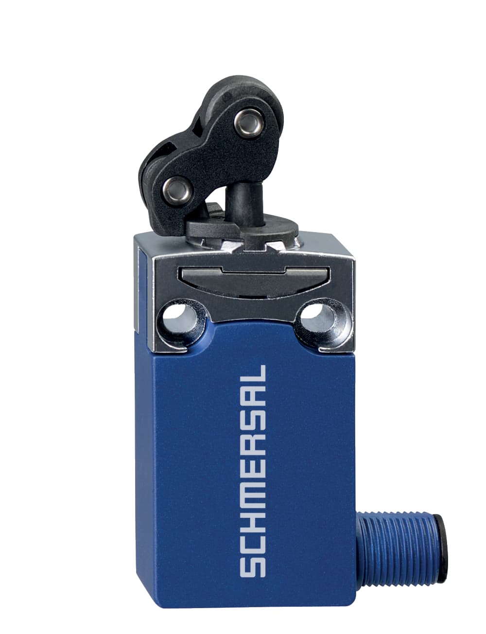 Schmersal PS116-Z11-STR-K210 PS116-Z11-STR-K210 Schmersal - Position switch; PS116; Snap action 1 Normally open contact (NO) / 1 Opener (NC); connector plug M12, right; Thermoplastic enclosure; Symmetric enclosure; Protection class IP66, IP67; Actuator heads can be repositioned by 8 x 45° PS116-Z11-STR-K210 on Applied Automation