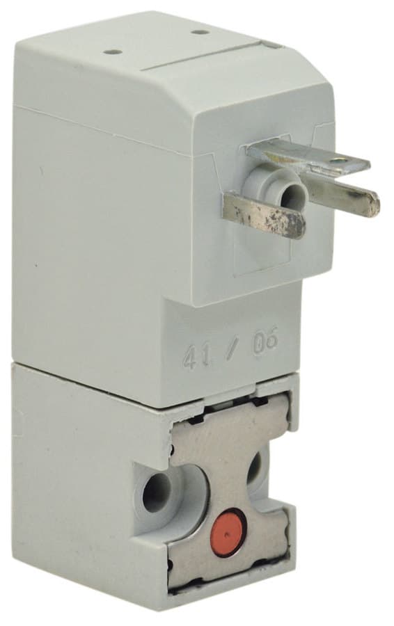 Clippard E315E-2D012 15 mm N.C. 3-way Valve, DIN Connector, 12 VDC E315E-2D012 on Applied Automation