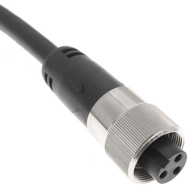 Mencom PMINW-32FP-5M-C011 MIN Power Distribution Series, Cordset, 3 Pole, Female Straight, 5M, 12awg, 28A, Black, TPE, TC-ER, FT4 PMINW-32FP-5M-C011 on Applied Automation