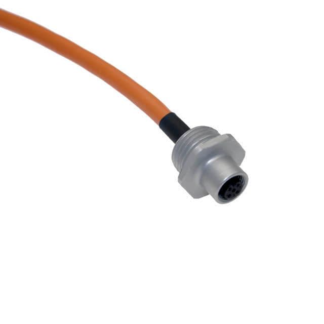 Mencom FFDC-4FR-2-2M-SS Foundation Fieldbus, Receptacle, 4 Pole, M12, Female Straight, 2M, 18awg, 4A, .5-NPT, Front Mount, Stainless Steel FFDC-4FR-2-2M-SS on Applied Automation