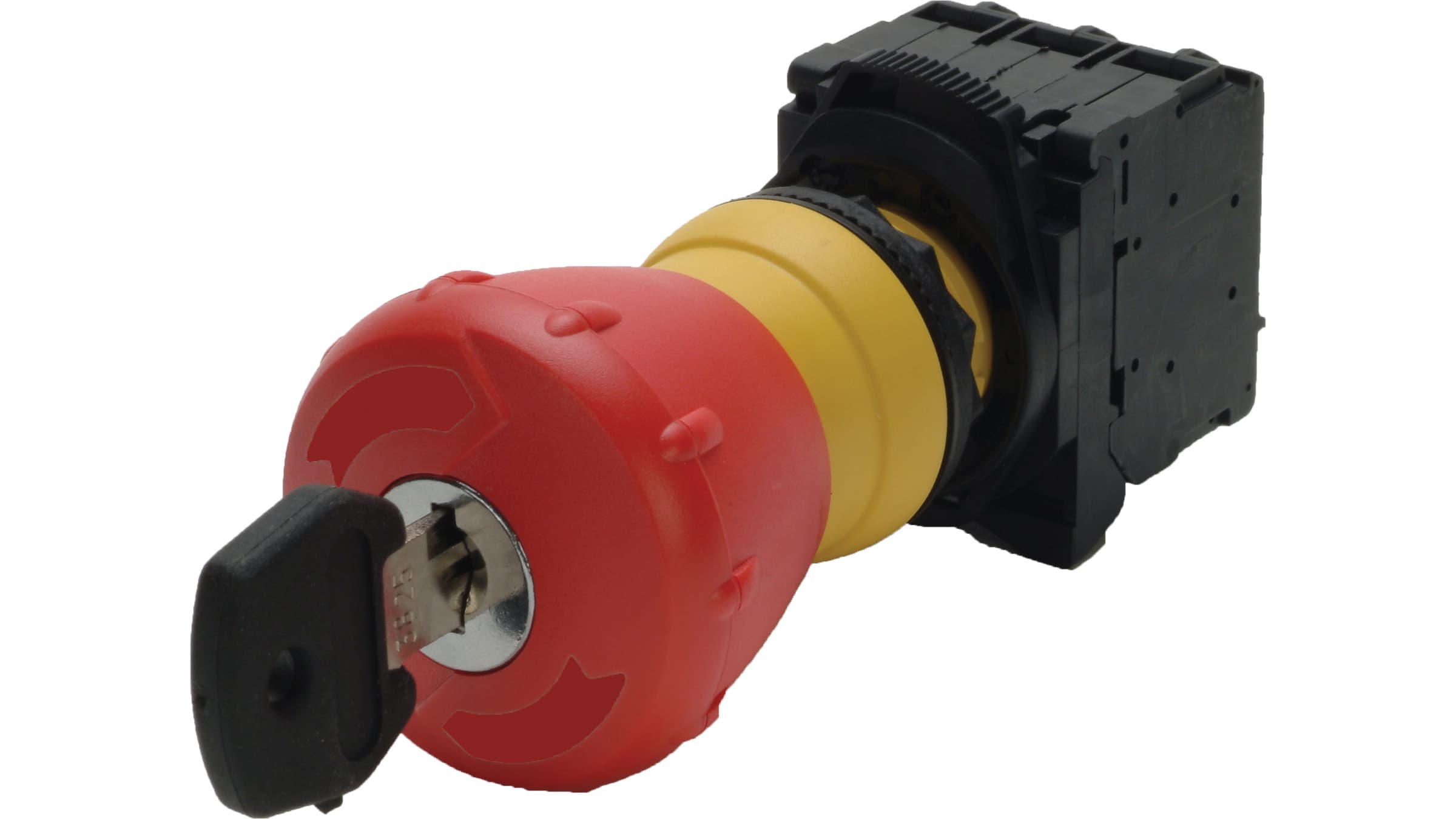 Sprecher + Schuh D7P-MK4430RPX01 Sprecher + Schuh D7P-MK4430RPX01 - D7 22mm Emergency Stop, Non-Illuminated, Plastic, Twist-to-Release 40mm Keyed, Red/Yellow, Ronis Key 4004, Plastic Latch, 1NC Standard, UL Type 4/4X/13, IP66 D7P-MK4430RPX01 on Applied Automation