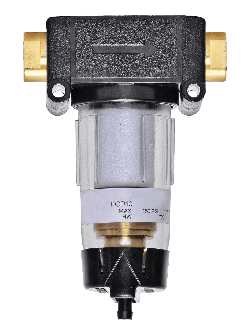 ROSS Controls 5B03B0600 Coalescing Filter Bantam Series, Manual Drain, 2 oz (60 ml) Metal Bowl, 0.3 µm Filter, No Gauge, Tube Fittings 1/4" NPT 5B03B0600 on Applied Automation