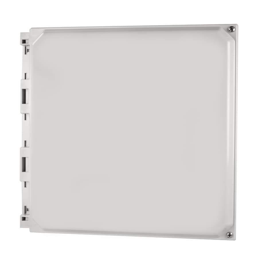 Allied Moulded Products AMP1226H 12"x12"x6" POLYLINE® polycarbonate wall mount enclosure assembly with 2-screw hinged cover AMP1226H on Applied Automation
