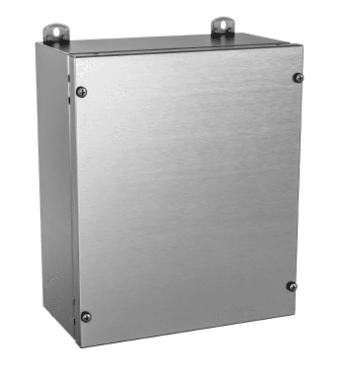 Eurobex Manufacturing 5412 EALSC060403 5412 EALSC060403 EXM - Aluminum screw cover enclosure, NEMA 4X, 6 x 4 x 3.312 5412 EALSC060403 on Applied Automation
