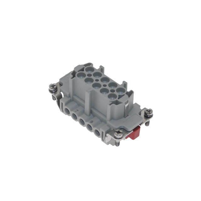 Mencom CMEF-03TX Standard, CME series, Female Rectangular Insert, size 57.27, 3 pin, 16 amp, Screw, w/o pressure plate CMEF-03TX on Applied Automation