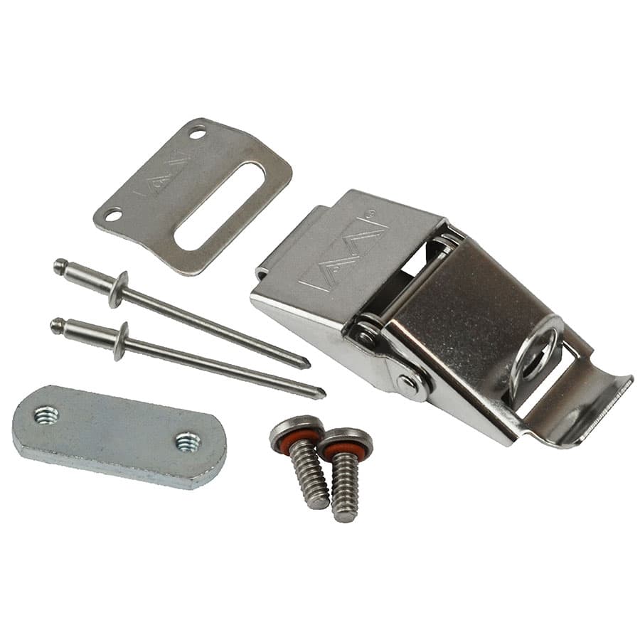 Allied Moulded Products LLKR-H316 Stainless steel snap latch hardware kit for use with AM-R Series raised cover enlosures LLKR-H316 on Applied Automation