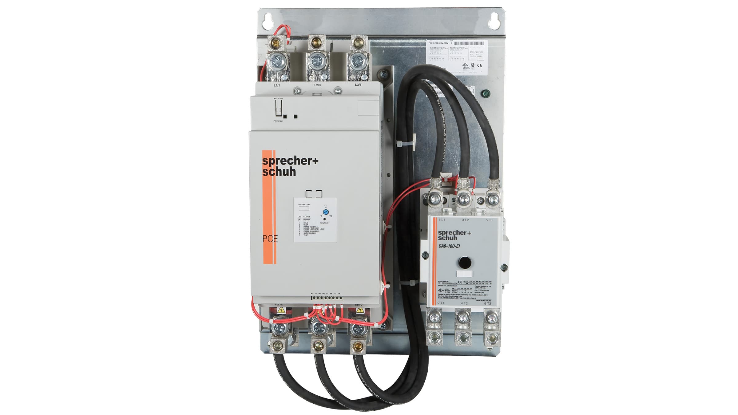 Sprecher + Schuh PCEC-234-600V-120V Sprecher + Schuh PCEC-234-600V-120V - PCEC Hydraulic-Elevator Softstarter, 234A, 120V AC 50/60Hz Control Voltage, 40 HP 200V / 50 HP 230V / 100 HP 460V / 125 HP 575V, Open Type PCEC-234-600V-120V on Applied Automation