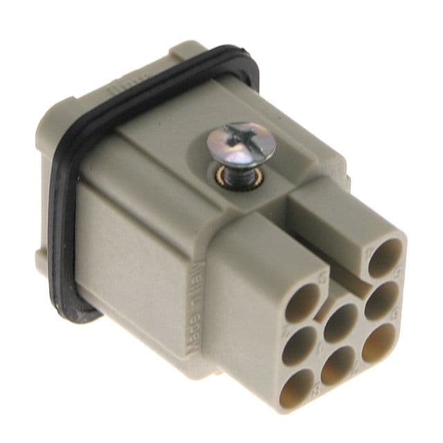 Mencom CDM-08 Standard, CD series, Male Rectangular Insert, size 21.21, 8 pin, 10 amp, Crimp CDM-08 on Applied Automation