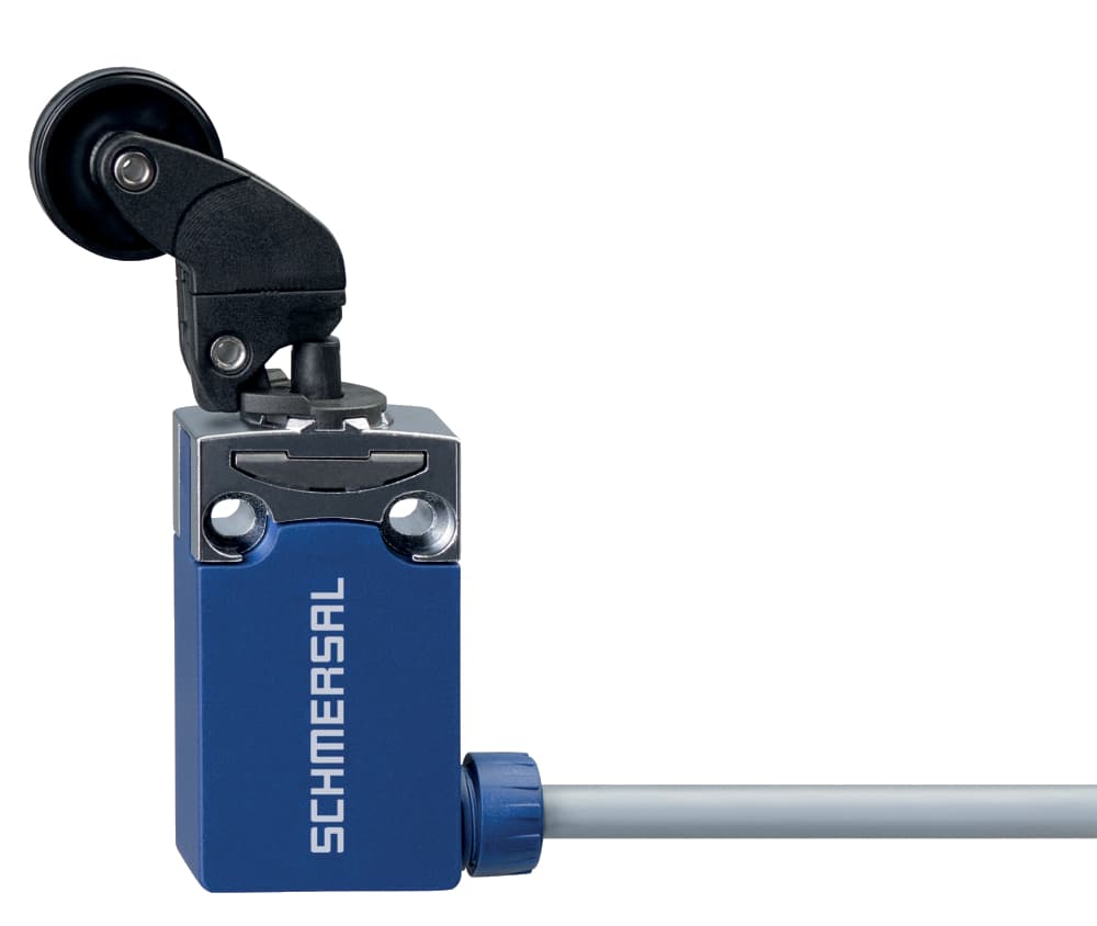Schmersal PS116-T11-LR200-K250 PS116-T11-LR200-K250 Schmersal - Position switch; PS116; Pre-wired cable right, 2; Slow action 1 Normally open contact (NO) / 1 Opener (NC); Thermoplastic enclosure; Symmetric enclosure; Protection class IP66, IP67; Actuator heads can be repositioned by 8 x 45° PS116-T11-LR200-K250 on Applied Automation