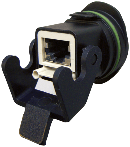 Murr Elektronik 4000-69000-2500000 4000-69000-2500000 Murrelektronik - MODLINK MPV CONTROL CABINET COUPLING, MPV Data connection insert RJ45, RJ45 (female/female), IP65 4000-69000-2500000 on Applied Automation