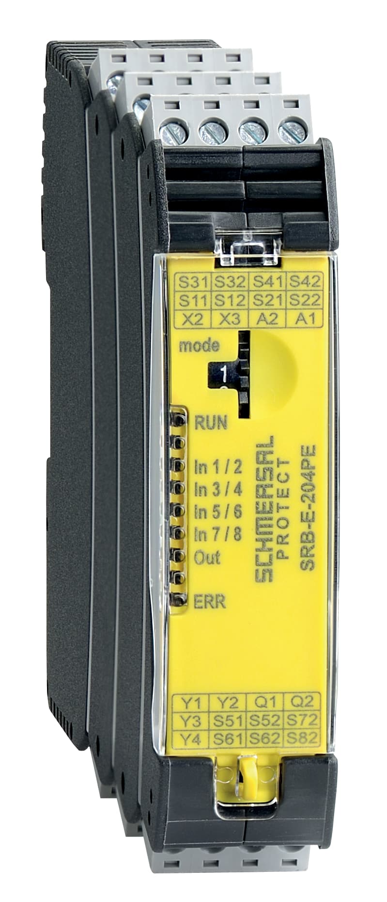 Schmersal SRB-E-204PE SRB-E-204PE Schmersal - Input expanders; Multifunctional; Plug-in screw terminals with coding; Input expander module; 1 oder 2-channel control; Monitoring of 4 sensors; 2 Safety outputs; 4 Signalling outputs SRB-E-204PE on Applied Automation