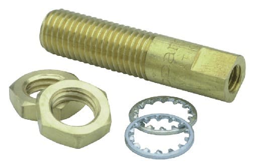 Clippard MQC-V3 Quick Connect Valve, Body, #10-32F, Mounting- In panel or bracket1/4" thick with two 7/16" mounting nuts and lockwashers furnished. Also screws directly into operative unit or manifold., For connection to external hose, use: Hose connectors: MQC-F, MQC-FT MQC-V3 on Applied Automation