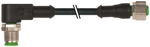 Murr Elektronik 7000-40201-6541400 7000-40201-6541400 Murrelektronik - M12 male 90° / M12 female 0°, PUR 4x0.34 bk UL/CSA+robot+drag chain 14m 7000-40201-6541400 on Applied Automation