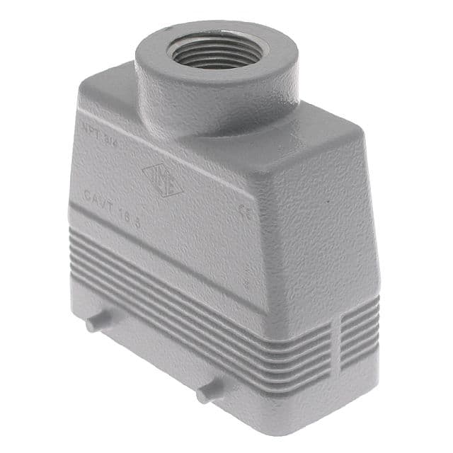 Mencom CAVT-16.5 Standard, Rectangular Hood, size 77.27, 4 Pegs, Top .75-NPT cable entry, High Construction CAVT-16.5 on Applied Automation