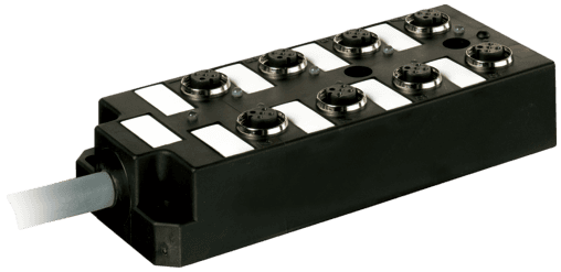 Murr Elektronik 27865 27865 Murrelektronik - PASSIVE-DI0° PLASTIC,8XM12.4POL,PRE-WIRED CABLE, 3.0m PUR-JB 8*0,34+3*0,75 27865 on Applied Automation