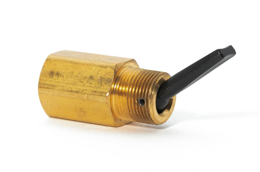 Clippard TVO-2MF 2-Way Toggle Valve, N-O, Momentary Closed, Plastic Toggle, #10-32 TVO-2MF on Applied Automation