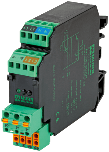 Murr Elektronik 50003 50003 Murrelektronik - ACTIVE BRAKE RECTIFIER V 1.3, IN: 24 VDC - OUT: 200 VDC / 0,75 A, 22,5 mm spring clamp 50003 on Applied Automation