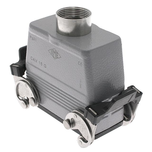 Mencom CAV-16G Standard, Rectangular Hood, size 77.27, Double Latch with gasket, Top PG21 cable entry, High Construction CAV-16G on Applied Automation