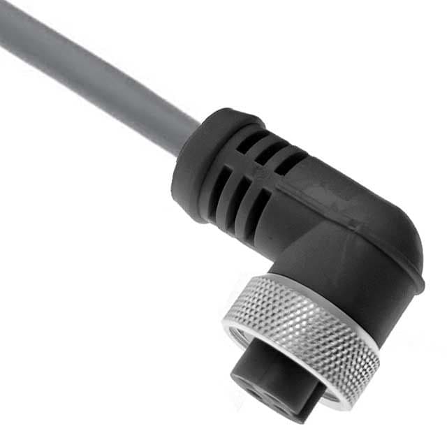 Mencom MINDD-5FP-10M-R DeviceNet Drop, 7/8UN2, Cordset, Shielded Cable, Not shielded to coupling nut, 5 Pole, Female Right Angle, 10M, 4A, Gray, PVC MINDD-5FP-10M-R on Applied Automation