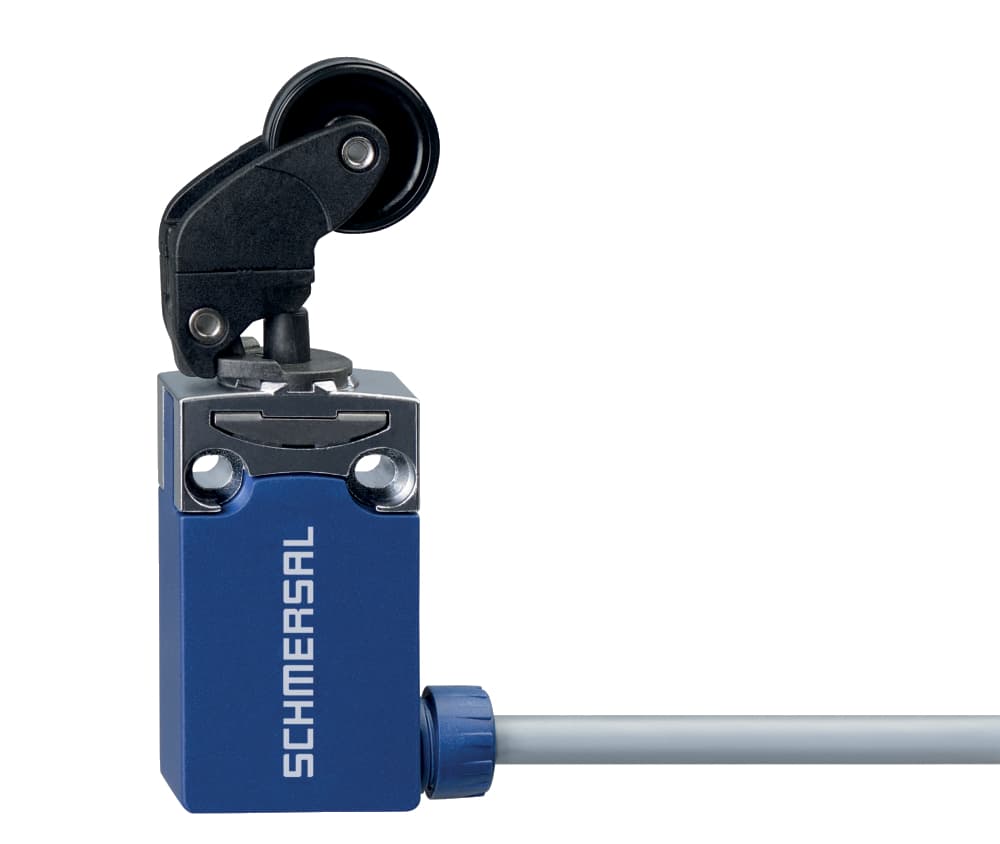 Schmersal PS116-Z11-LR200-K240 PS116-Z11-LR200-K240 Schmersal - Position switch; PS116; Pre-wired cable right, 2; Snap action 1 Normally open contact (NO) / 1 Opener (NC); Thermoplastic enclosure; Symmetric enclosure; Protection class IP66, IP67; Actuator heads can be repositioned by 8 x 45° PS116-Z11-LR200-K240 on Applied Automation