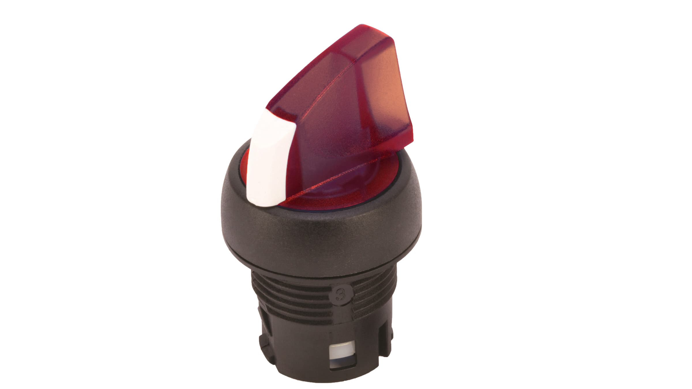 Sprecher + Schuh D7P-LSR34PN5RX20 Sprecher + Schuh D7P-LSR34PN5RX20 - D7 22mm Selector Switch, Illuminated, Plastic, 3 Position Spring Right, Red w/White Insert, 120V AC Red LED, Plastic Latch, 2NO Standard, UL Type 4/4X/13, IP66 D7P-LSR34PN5RX20 on Applied Automation