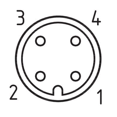 V-SK4P-M12/M8-S-G-1M-BK-2-X-A-4 on Applied Automation