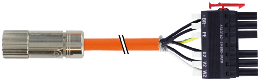 Murr Elektronik 7000-PS412-8612500 7000-PS412-8612500 Murrelektronik - M23 SERVO CABLE, Specification: 6FX5002-5DN06-1CF0 7000-PS412-8612500 on Applied Automation