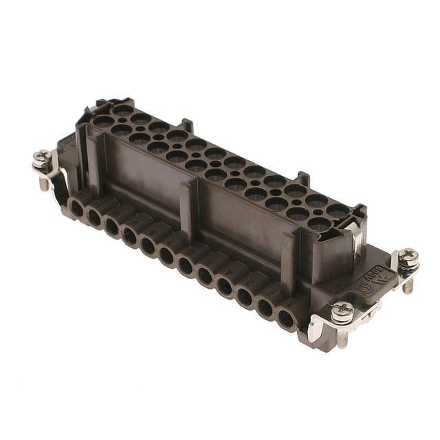 Mencom CNEF-24RY High-temp, CNE series, Female Rectangular Insert, size 104.27, 24 pin, 16 amp, Screw CNEF-24RY on Applied Automation