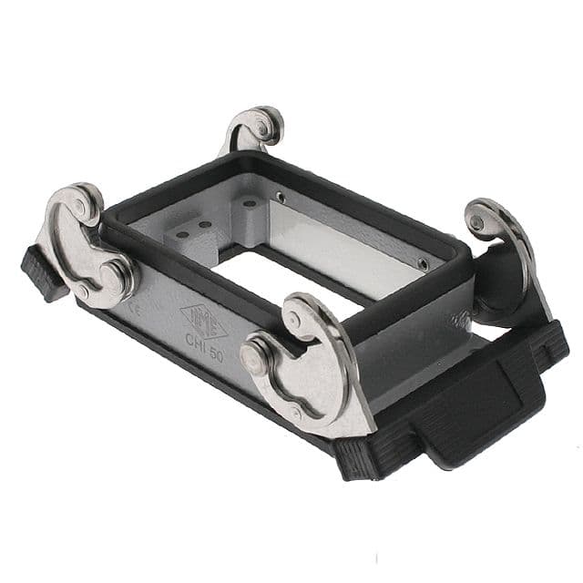 Mencom CHI-50 Standard, Rectangular Base, Bulkhead mount, size 66.40, Double Latch CHI-50 on Applied Automation