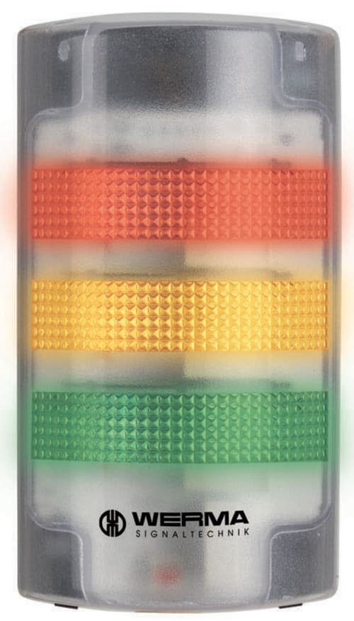 Werma 691.200.68 FlatSIGN Cont. tone 115-230VAC GN/YE/RD 691.200.68 on Applied Automation