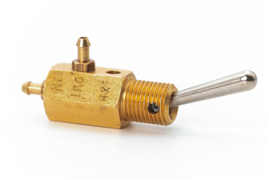 Clippard SMTV-3 3-Way Normally-Closed Toggle Spool Valve, ENP Steel Toggle, 3-56, 4 colors of snap-on push buttons included with each valve. SMTV-3 on Applied Automation