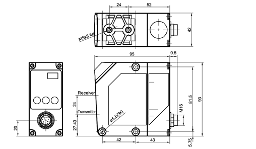 SensoPart 591-91000 591-91000 SENSOPART - Distance sensor, FT 90 ILA-S2-Q12 591-91000 on Applied Automation
