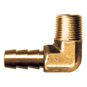 Fairview Fittings 139-4A Pipe Elbow; 1/4" ID X 1/8" Male Pipe; 90 Deg 139-4A on Applied Automation