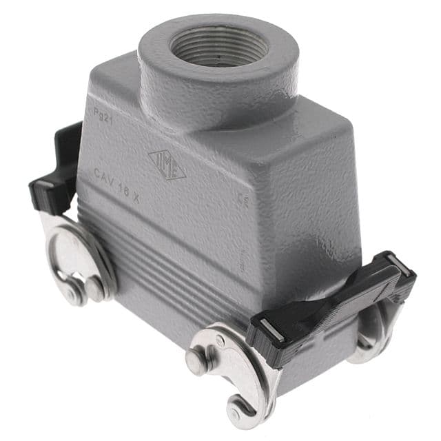 Mencom CAV-16X Standard, Rectangular Hood, size 77.27, Double Latch, Top PG21 cable entry, High Construction CAV-16X on Applied Automation